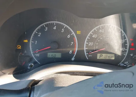 2009 Toyota Corolla Le from USA, damaged, VIN 1NXBU40E89Z076485